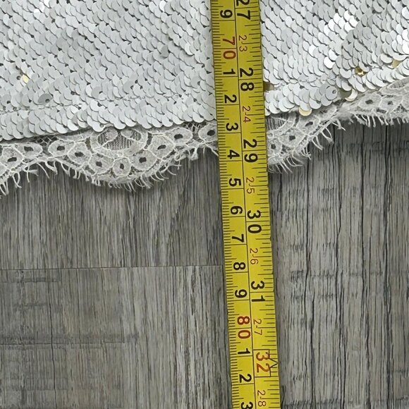 Free People Seeing Double Reversible Sequin Dress Sleeveless Mini Size S Small - Picture 6 of 10